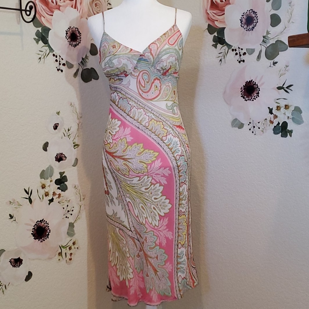 TESSUTO VINTAGE  SILK DRESS 🔥